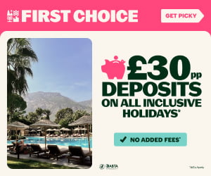 First Choice All Inclusive £30pp deposit offer