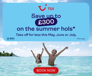 TUI beachtime code save 300